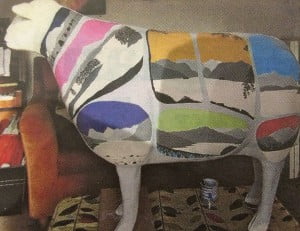 Now in the Lake District will we see Nidderdale's Artist Sam Martin's Lady Baa Baa in Nidderdale this year.