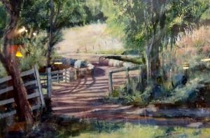 How Stean Gorge another good place to see quality art and have a good meal.