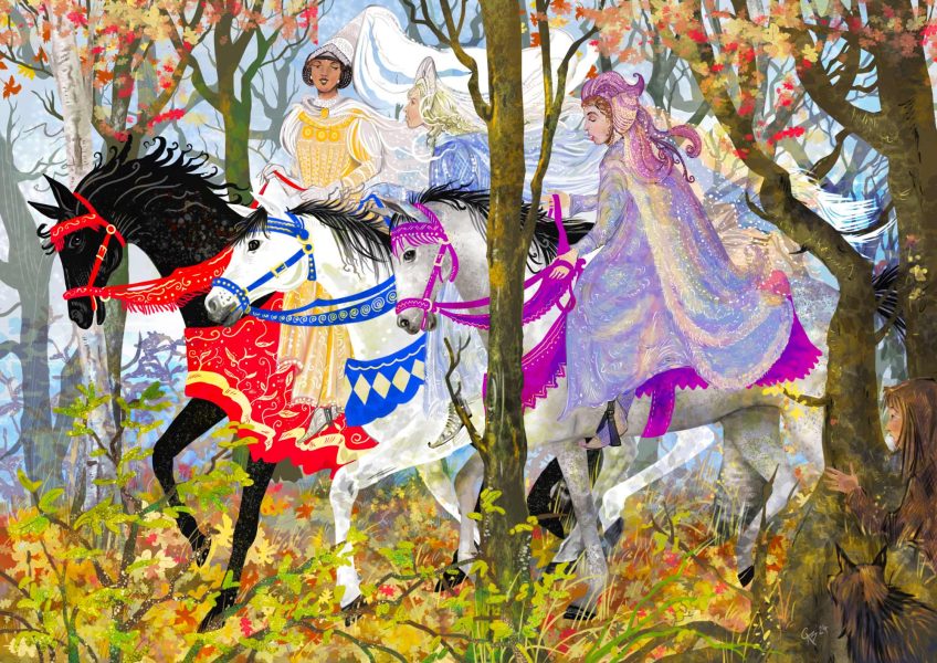 Featured - The fine ladies ride by - Caroline Miekina
