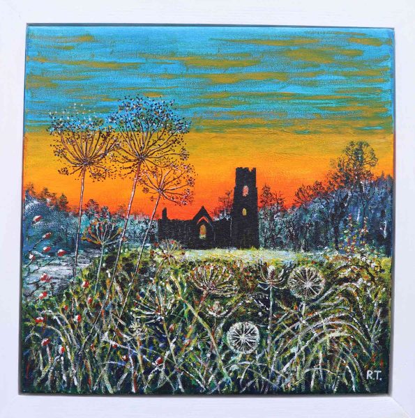 Fountains Abbey Autumn Sunset - Richard Turner