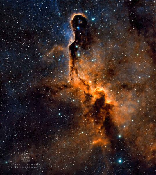 IC 1396A Elephant Trunk - photography - Ken Weilding